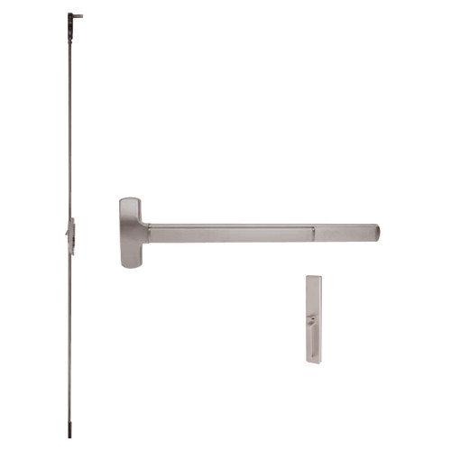 F-25-C-TP-BE-US28-3 Falcon Exit Device in Anodized Aluminum
