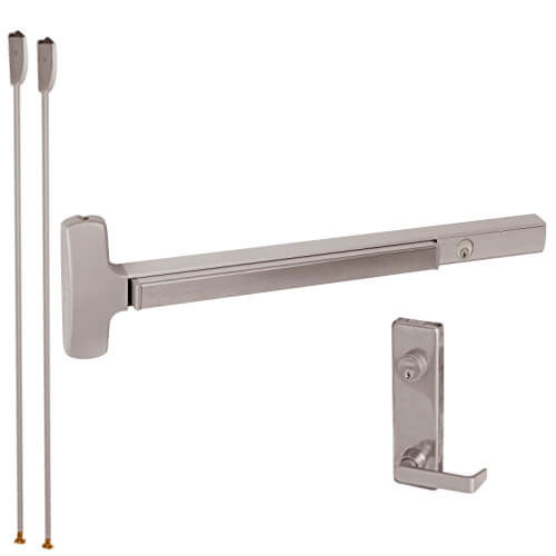 CD25-V-L-NL-DANE-US28-3-RHR Falcon Exit Device in Anodized Aluminum
