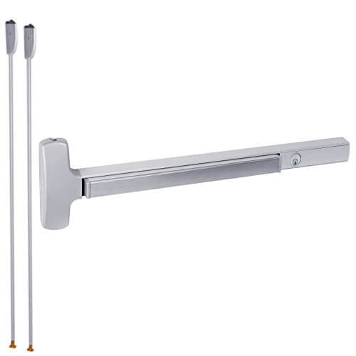 CD25-V-NL-OP-US26-2 Falcon Exit Device in Polished Chrome