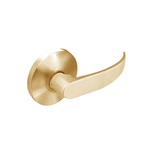28-65U93-KP-10 Sargent 6500 Series Cylindrical Single Lever Pull with P Lever Design and K Rose in Dull Bronze