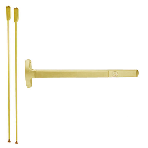 CD24-V-EO-US3-2 Falcon Exit Device in Polished Brass