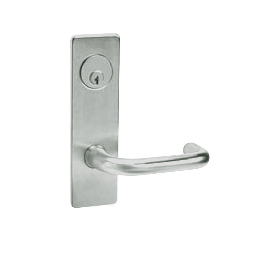 ML2003-LWM-619 Corbin Russwin ML2000 Series Mortise Classroom Locksets with Lustra Lever in Satin Nickel