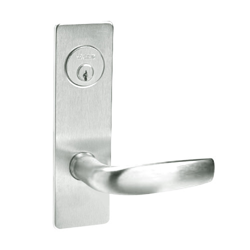 ML2054-CSM-618 Corbin Russwin ML2000 Series Mortise Entrance Locksets with Citation Lever in Bright Nickel
