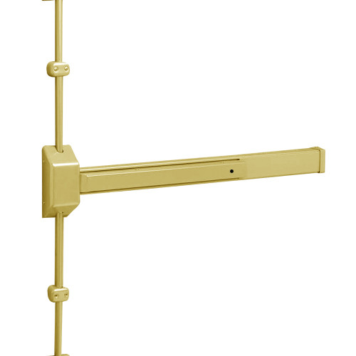 3727G-EAB Sargent 30 Series Reversible Vertical Rod Exit Device in Brass