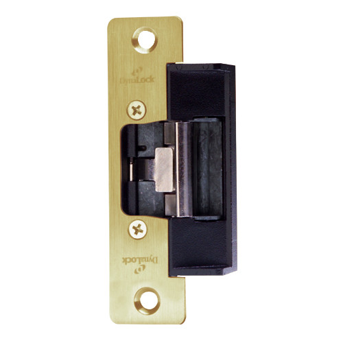1604S-US4 DynaLock 1600 Series Electric Strike for Standard Profile in Satin Brass