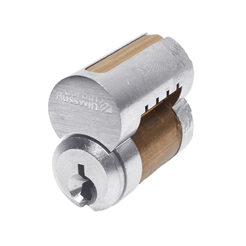 CR8000-D1-625 Corbin 8000 Series 6 Pin Interchangeable Core in Bright Chrome Finish