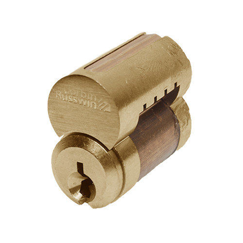 CR8000-L4-606 Corbin Russwin LFIC Core Satin Brass | Lock Depot