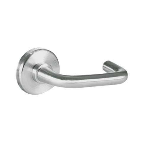 45H0N3R619 Best 40H Series Passage Heavy Duty Mortise Lever Lock with Solid Tube Return Style in Satin Nickel