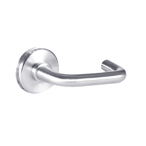 45H7D3R625 Best 40H Series Storeroom Heavy Duty Mortise Lever Lock with Solid Tube Return Style in Bright Chrome