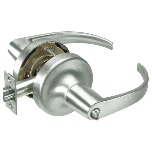 PB5425LN-619 Yale 5400LN Series Non-Keyed Privacy Cylindrical Locks with Pacific Beach Lever in Satin Nickel