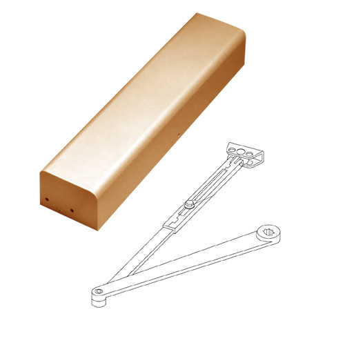 3581-691 Yale 3000 Series Architectural Door Closer with Regular Low Profile Arm in Light Bronze 3581-691 Yale 3000 Series Architectural Door Closer with Regular Low Profile Arm in Light Bronze