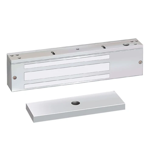 1571VD SDC 1570 Series 1200lb Holding Force Single EM Magnetic Door Lock with Door Position Sensor in Aluminum