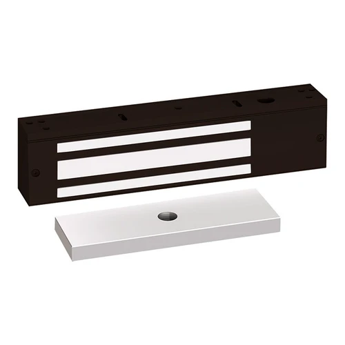 1571YD SDC 1570 Series 1200lb Holding Force Single EM Magnetic Door Lock with Door Position Sensor in Black