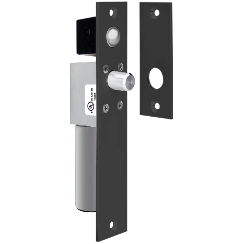 1490AIYD SDC Fits 1-1/2 inch Frame Non UL FailSafe Spacesaver Mortise Bolt Lock with Door Position Sensor in Black