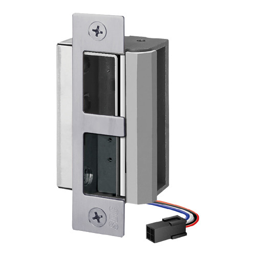 55-FQ-LBM/LCM-DBM-R SDC 55 Series UniFLEX Heavy Duty Electric Strike with Door Secure Monitor and Deadbolt Monitor in Dull Chrome 55-FQ-LBM/LCM-DBM-R SDC 55 Series UniFLEX Heavy Duty Electric Strike with Door Secure Monitor and Deadbolt Monitor in Dull Chrome