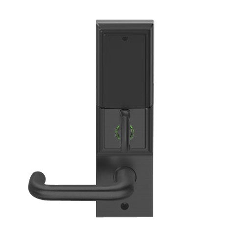 LEMD-ADD-P-03-622 Schlage Privacy/Apartment Wireless Addison Mortise Deadbolt Lock with LED and Tubular Lever in Matte Black