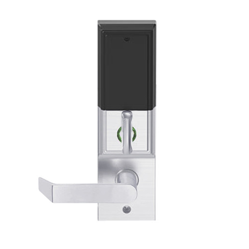 LEMD-ADD-J-06-626AM Schlage Privacy/Apartment Wireless Addison Mortise Deadbolt Lock with LED and Rhodes Lever Prepped for FSIC in Satin Chrome Antimicrobial