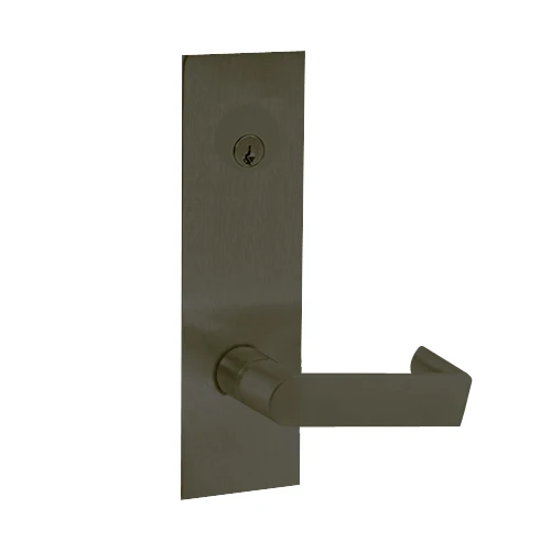 Z7850LHEE SDC Z7800 Selectric Pro Series Locked Outside Only Failsafe Electric Mortise Lock with Eclipse Lever in Oil Rubbed Bronze