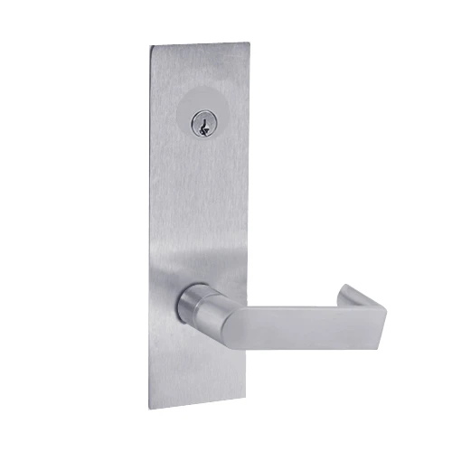 Z7852LRQEE SDC Z7800 Selectric Pro Series Locked Outside Only Failsecure Electric Mortise Lock with Eclipse Lever in Satin Chrome