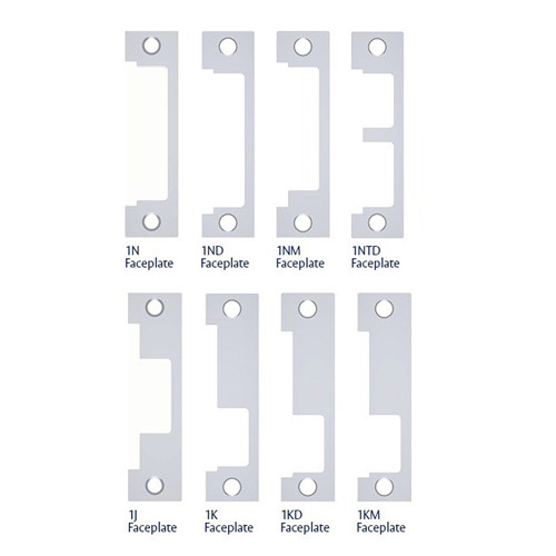 1600-CS-629 Hes 1600 Series Dynamic Complete Low Profile Electric Strike for Latchbolt and Deadbolt Lock in Bright Stainless Steel