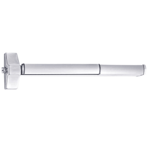 ED5200SA-625-W048-MELR Corbin ED5200 Series Fire Rated Exit Device with Motor Latch Retraction in Bright Chrome Finish