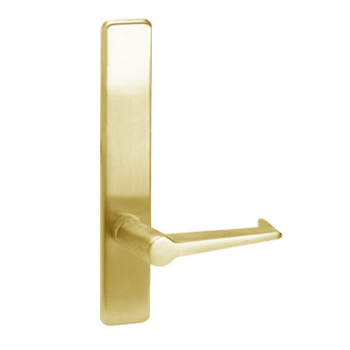 E850-605-RHR Corbin ED4000 Series Exit Device Trim with Dummy Essex Lever in Bright Brass Finish