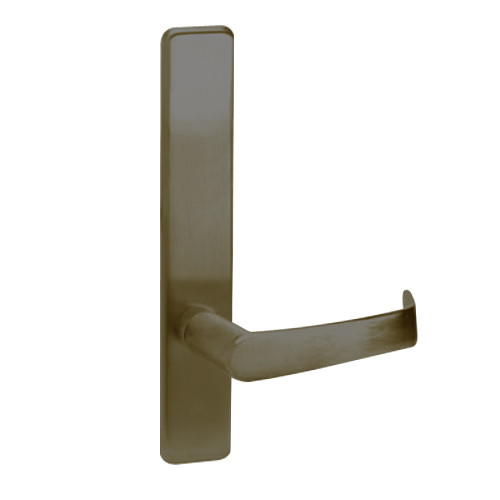 N855-613-LHR Corbin ED4000 Series Exit Device Trim with Classroom Newport Lever in Oil Rubbed Bronze Finish