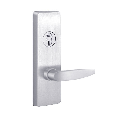 R4908B-625-RHR PHI Key Controls Lever Retrofit Trim with B Lever Design for Apex and Olympian Series Exit Device in Bright Chrome Finish