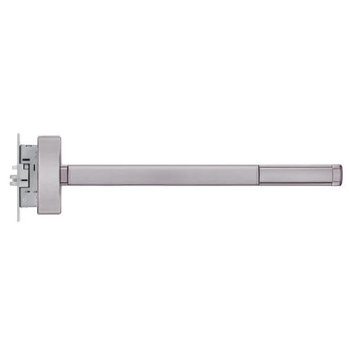 DE2305-RHR-630-36 PHI 2300 Series Apex Mortise Exit Device with Delayed Egress Prepped for Key Controls Thumb Piece in Satin Stainless Steel Finish