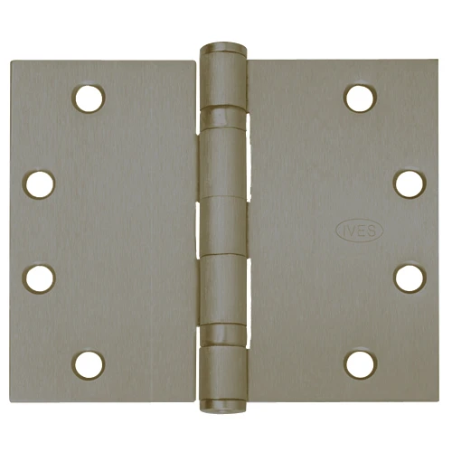 5BB1WT-4-5x5-640 IVES 5 Knuckle Ball Bearing Full Mortise Wide Throw Hinge in Oil Rubbed Bronze