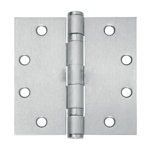 5BB1-4-5x4-5-600-TW8 IVES 5 Knuckle Ball Bearing Full Mortise Hinge with Electric Thru-Wire in Primed for Paint - Steel