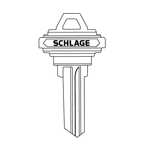 Key In Knob, Lever, Deadbolt Cylinder For Schlage Keyways C-K US26
