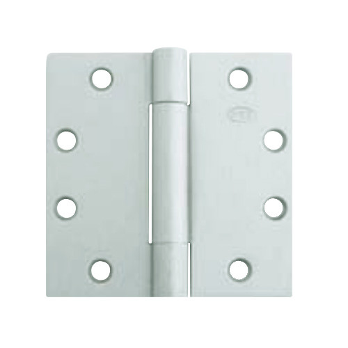 3CB1-4-5x4-5-646-TW4 IVES 3 Knuckle Concealed Bearing Full Mortise Hinge with Electric Thru-Wire in Satin Nickel Plated
