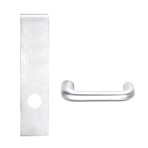 L9010-03L-619 Schlage L Series Passage Latch Commercial Mortise Lock with 03 Cast Lever Design in Satin Nickel