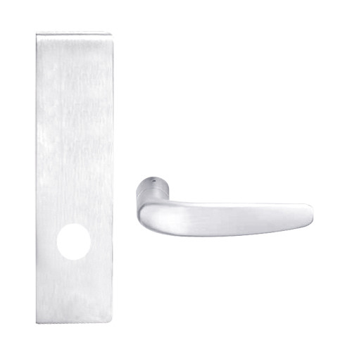 L9040-07N-625 Schlage L Series Privacy Commercial Mortise Lock with 07 Cast Lever Design in Bright Chrome