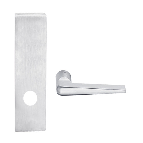 L0172-05N-626 Schlage L Series Double Dummy Trim Commercial Mortise Lock with 05 Cast Lever Design in Satin Chrome