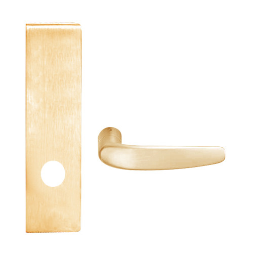L0172-07N-612 Schlage L Series Double Dummy Trim Commercial Mortise Lock with 07 Cast Lever Design in Satin Bronze