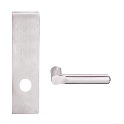 L9440-18N-629 Schlage L Series Privacy with Deadbolt Commercial Mortise Lock with 18 Cast Lever Design in Bright Stainless Steel