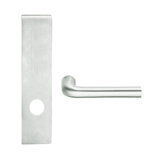 L9440-02L-619 Schlage L Series Privacy with Deadbolt Commercial Mortise Lock with 02 Cast Lever Design in Satin Nickel