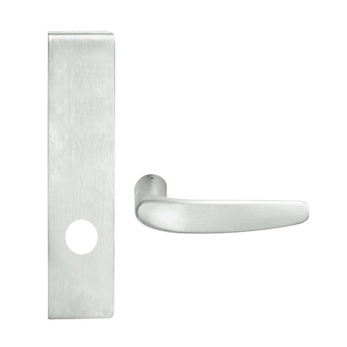 L9440-07L-619 Schlage L Series Privacy with Deadbolt Commercial Mortise Lock with 07 Cast Lever Design in Satin Nickel