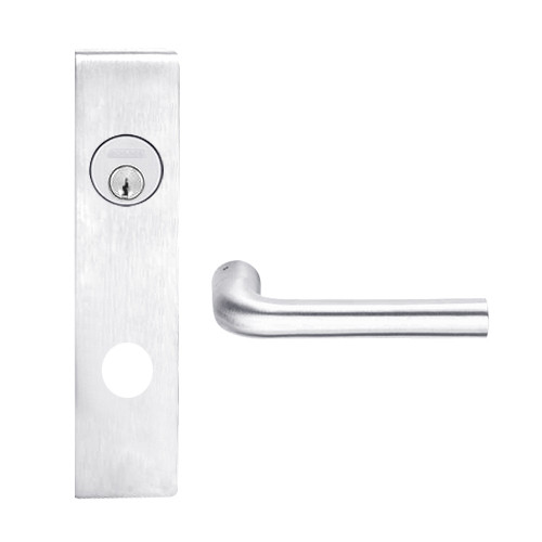 L9456P-02L-625 Schlage L Series Corridor with Deadbolt Commercial Mortise Lock with 02 Cast Lever Design in Bright Chrome L9456P-02L-625 Schlage L Series Corridor with Deadbolt Commercial Mortise Lock with 02 Cast Lever Design in Bright Chrome