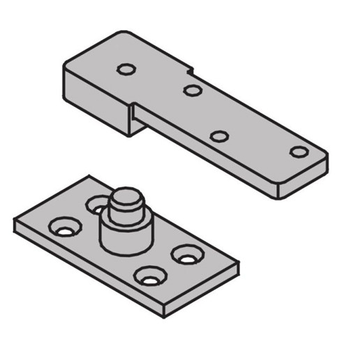 7255-BTM-US4 IVES 7255 1-1/2" Center Hung Bottom Pivot in Satin Brass 7255-BTM-US4 IVES 7255 1-1/2" Center Hung Bottom Pivot in Satin Brass