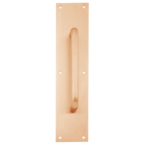 8302-8-US10-4x16 IVES Architectural Door Trim 4x16 Inch Pull Plate in Satin Bronze 8302-8-US10-4x16 IVES Architectural Door Trim 4x16 Inch Pull Plate in Satin Bronze
