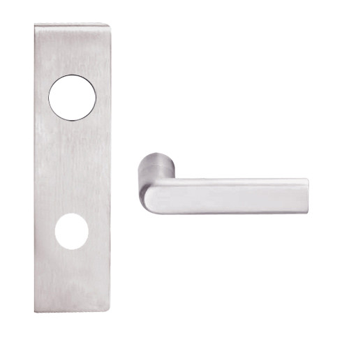 L9070R-01N-629 Schlage L Series Classroom Commercial Mortise Lock with 01 Cast Lever Design and Full Size Core in Bright Stainless Steel