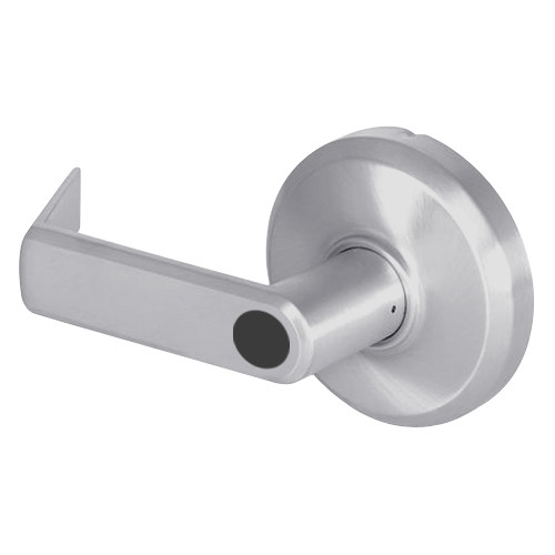 QCL250E626S5FLSLC Stanley QCL200 Series Less Cylinder Entrance Lock with Sierra Lever in Satin Chrome Finish