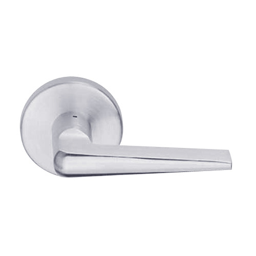 L9485P-05A-626-RH Schlage L Series Faculty Restroom Commercial Mortise Lock with 05 Cast Lever Design in Satin Chrome