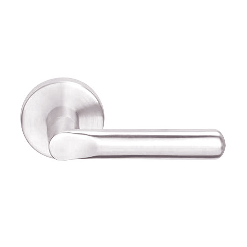L9485L-18A-629-LH Schlage L Series Less Cylinder Faculty Restroom Commercial Mortise Lock with 18 Cast Lever Design in Bright Stainless Steel