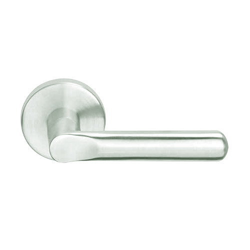 L9485L-18B-619-LH Schlage L Series Less Cylinder Faculty Restroom Commercial Mortise Lock with 18 Cast Lever Design in Satin Nickel