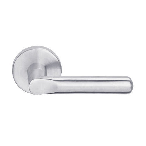 L9485L-18B-626-RH Schlage L Series Less Cylinder Faculty Restroom Commercial Mortise Lock with 18 Cast Lever Design in Satin Chrome