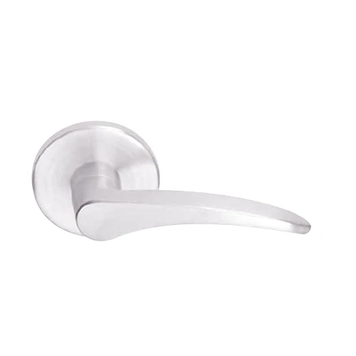 L9485R-12B-629-LH Schlage L Series Faculty Restroom Commercial Mortise Lock with 12 Cast Lever Design and Full Size Core in Bright Stainless Steel